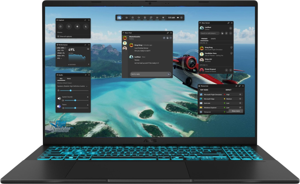 Игровой ноутбук ASUS V16 V3607VJ-TK268