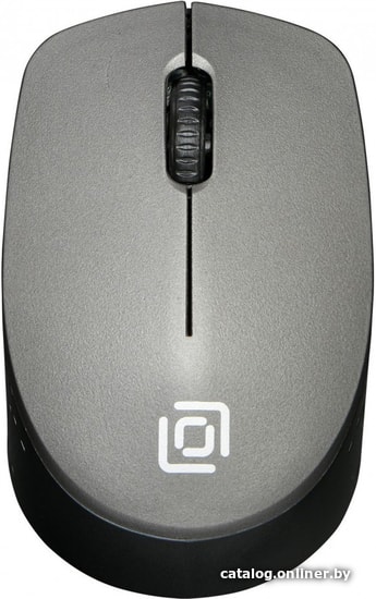 Мышь Oklick 486MW (черный/серый)