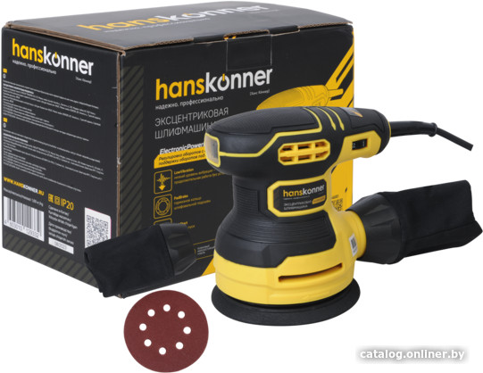 Эксцентриковая шлифмашина Hanskonner HOS8135RC