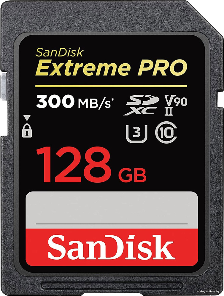 Карта памяти SanDisk Extreme Pro V90 SDXC 128GB SDSDXDK-128G-GN4IN