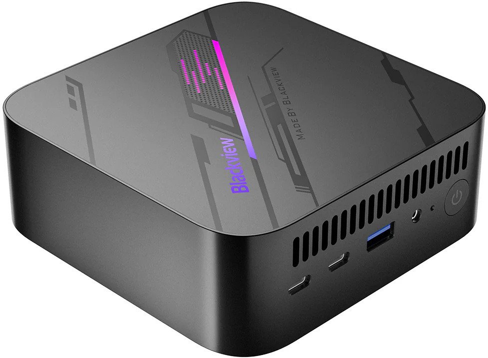 Компактный компьютер Blackview MP100 Ryzen 5 7430U 16GB+512GB (темно-серый) BVMP100-R5-7430U-16-512