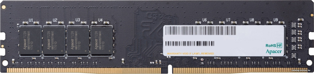 Оперативная память Apacer AU08GGB32CSYBGH 8ГБ DDR4 3200 МГц EL.08G21.GSH