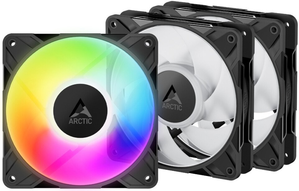 Комплект вентиляторов для корпуса Arctic P12 Pro A-RGB LN 3 Pack ACFAN00347A