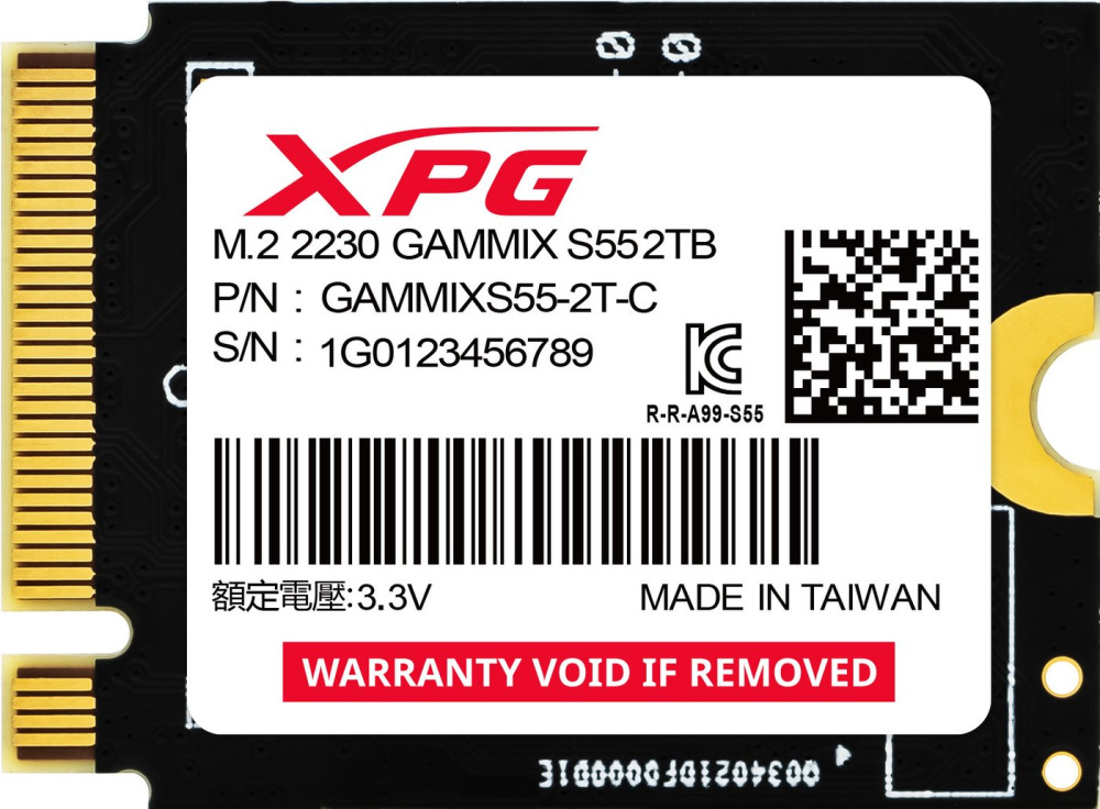 SSD ADATA XPG Gammix S55 512GB SGAMMIXS55-2T-C