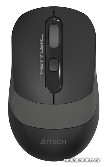 Мышь A4Tech Fstyler FG10S (черный/серый)