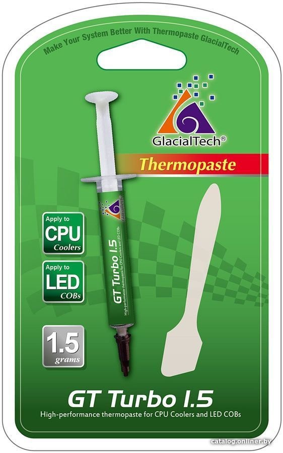 Термопаста GlacialTech GT Turbo 1.5 (3 г)