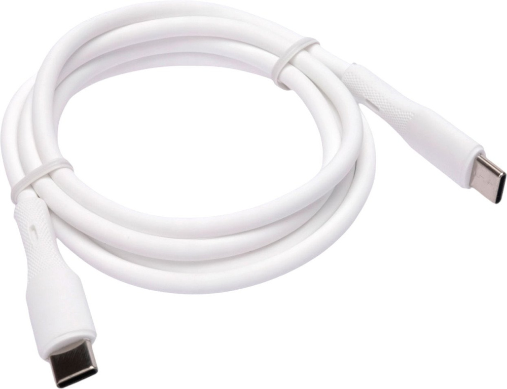 Кабель Cablexpert CC-USB2S-CMCM-1M-W USB Type-C - USB Type-C (1 м, белый)