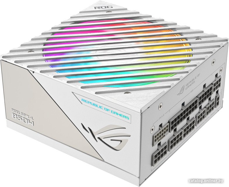Блок питания ASUS ROG Loki SFX-L 850W Platinum White Edition ROG-LOKI-850P- WHITE-SFX-L-GAMING