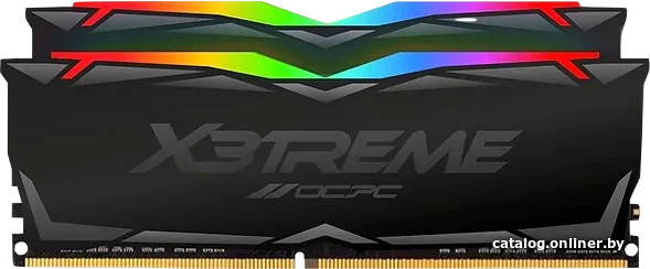 Оперативная память OCPC X3 RGB Black 2x16ГБ DDR4 3200 МГц MMX3A2K32GD432C16
