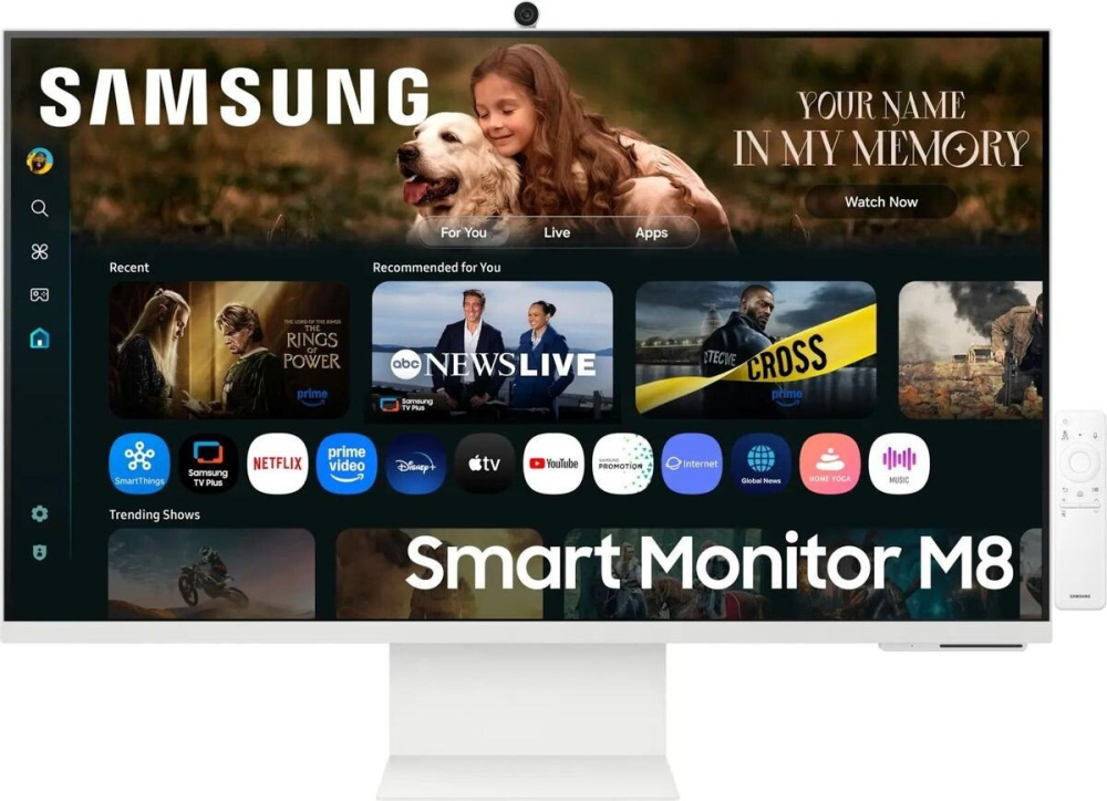 Smart монитор Samsung LS32FM803UIXCI
