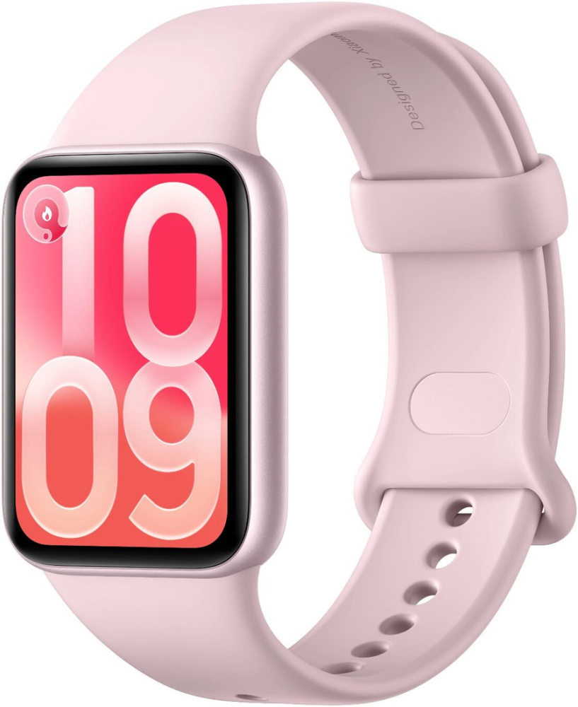Фитнес-браслет Xiaomi Smart Band 10 Pro M2552B1 (розовый, с розовым силиконовым ремешком, международ