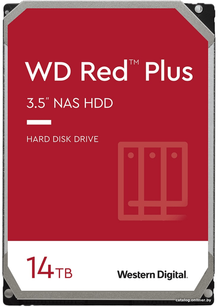 Жесткий диск WD Red Plus 14TB WD140EFGX