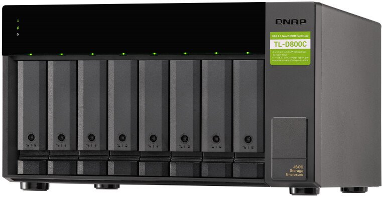 Сетевой накопитель QNAP TL-D800C