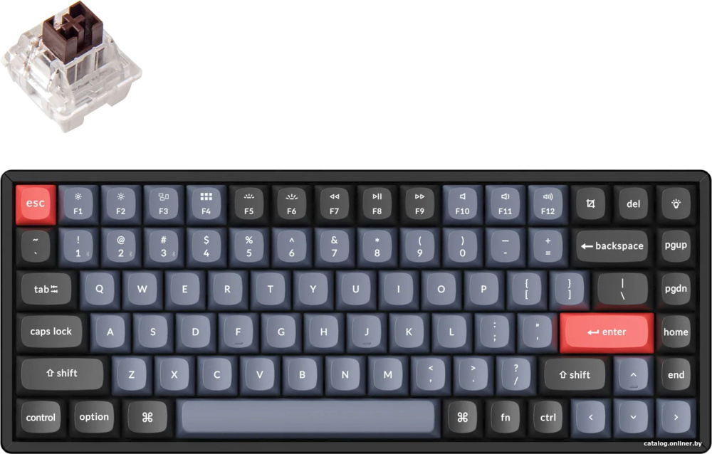 Клавиатура Keychron K2 Pro RGB K2P-J3-RU (Keychron K Pro Brown)