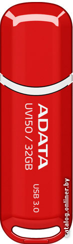 USB Flash A-Data DashDrive UV150 Red 32GB (AUV150-32G-RRD)