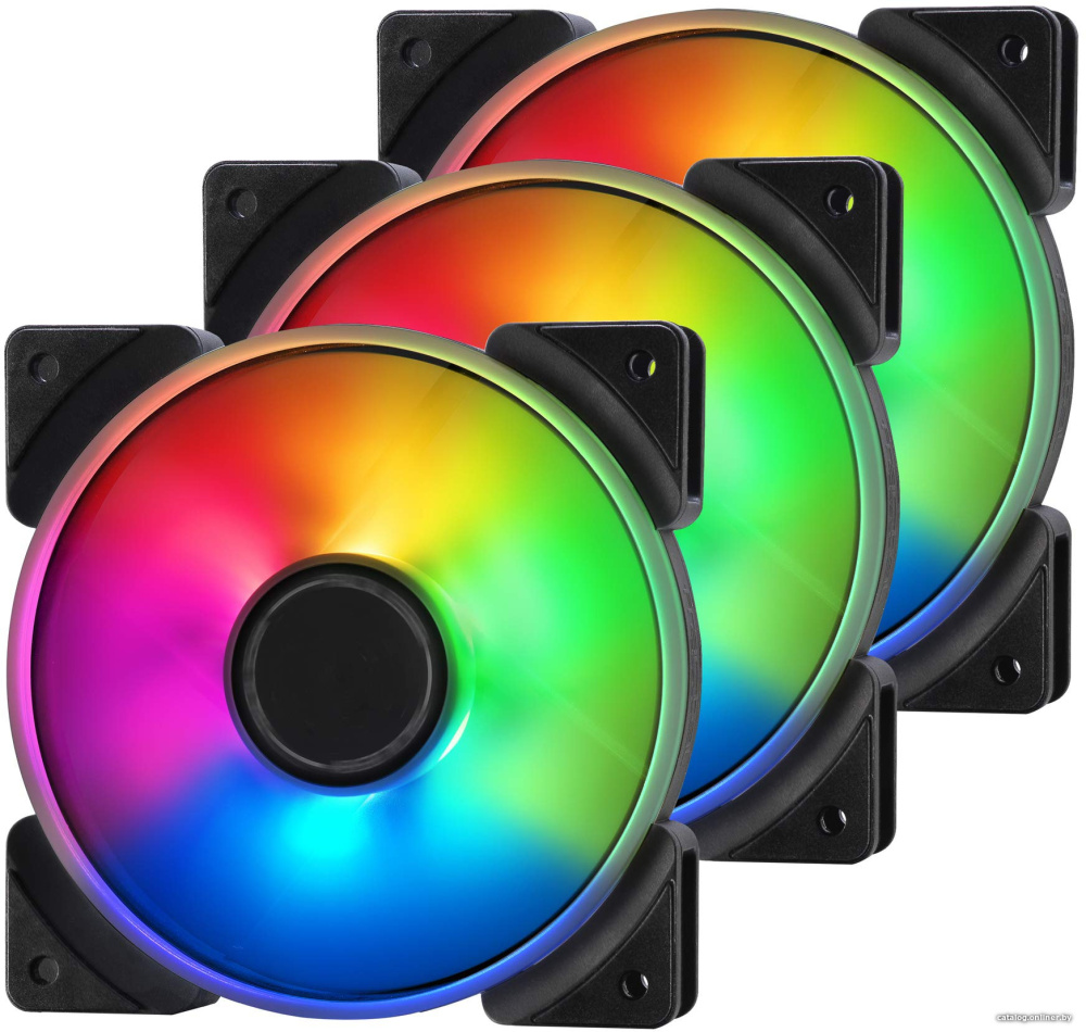 Набор вентиляторов Fractal Design Prisma AL-12 FD-FAN-PRI-AL12-3P