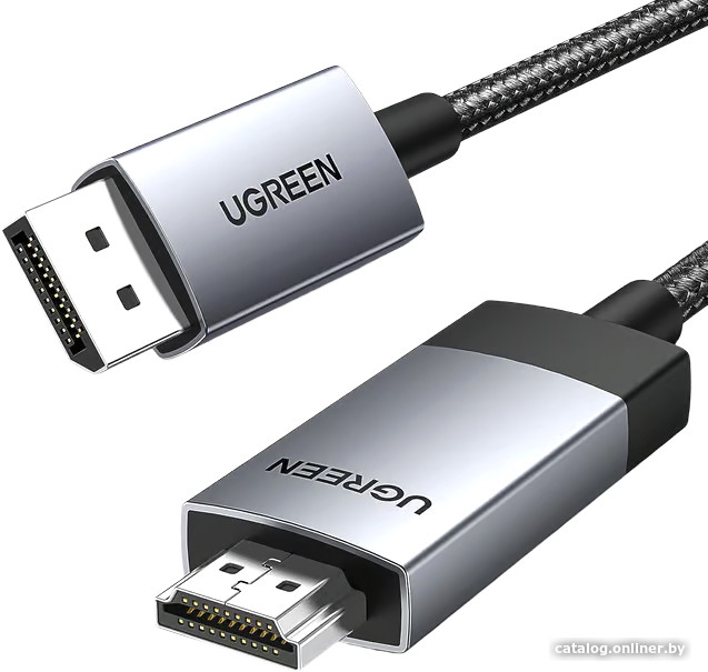 Кабель Ugreen DP119 15774 DisplayPort - DisplayPort (2 м, черный)