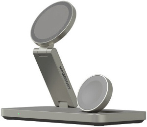Yoga 3 в 1 Charging Station для Samsung Qi2 WCH017t (титан)