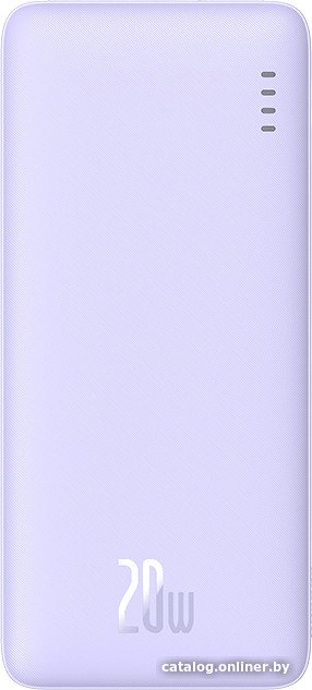 Внешний аккумулятор Baseus Airpow Fast Charge Power Bank 20W 10000mAh (сиреневый)