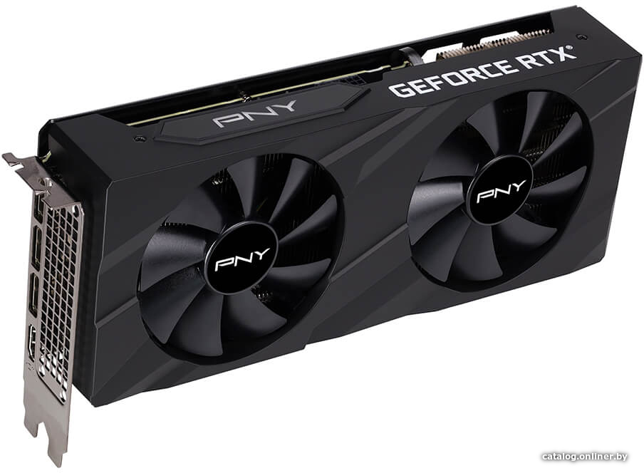Видеокарта PNY GeForce RTX 3060 Ti 8GB GDDR6X VERTO Dual Fan LHR VCG3061T8LDFBPB1