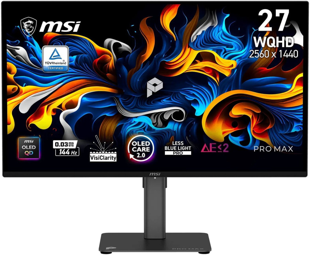 Монитор MSI Pro Max 271QPX14G QD-OLED