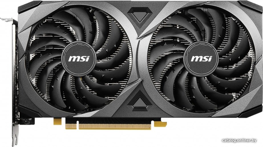 Видеокарта MSI GeForce RTX 3060 Ti Ventus 2X 8G OCV1 LHR