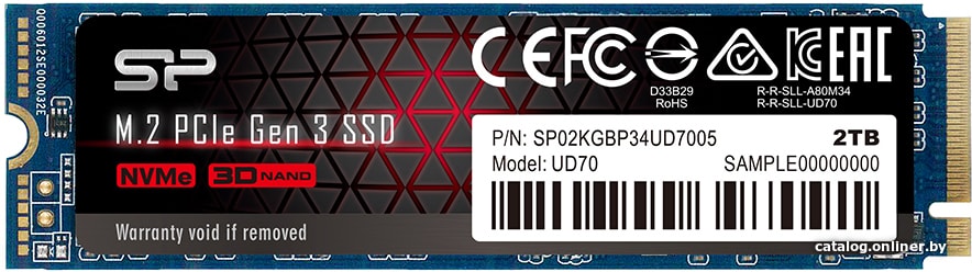 SSD Silicon-Power UD70 2TB SP02KGBP34UD7005