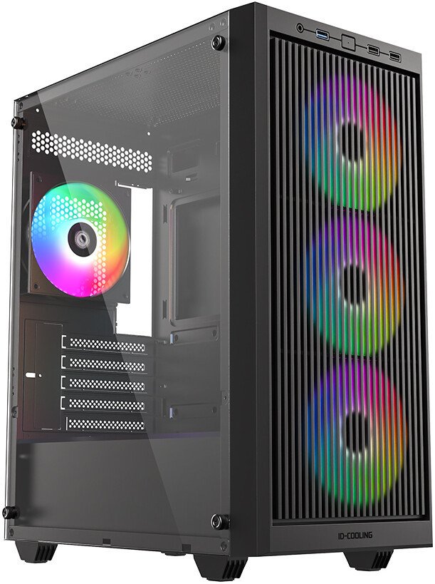 Корпус ID-Cooling Ware 300 ARGB (черный)