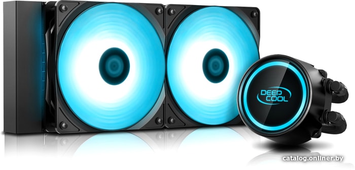 Жидкостное охлаждение для процессора DeepCool GAMMAXX L240 v2 DP-H12RF-GL240V2
