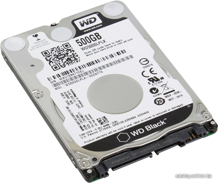 Жесткий диск WD Black 500GB WD5000LPLX