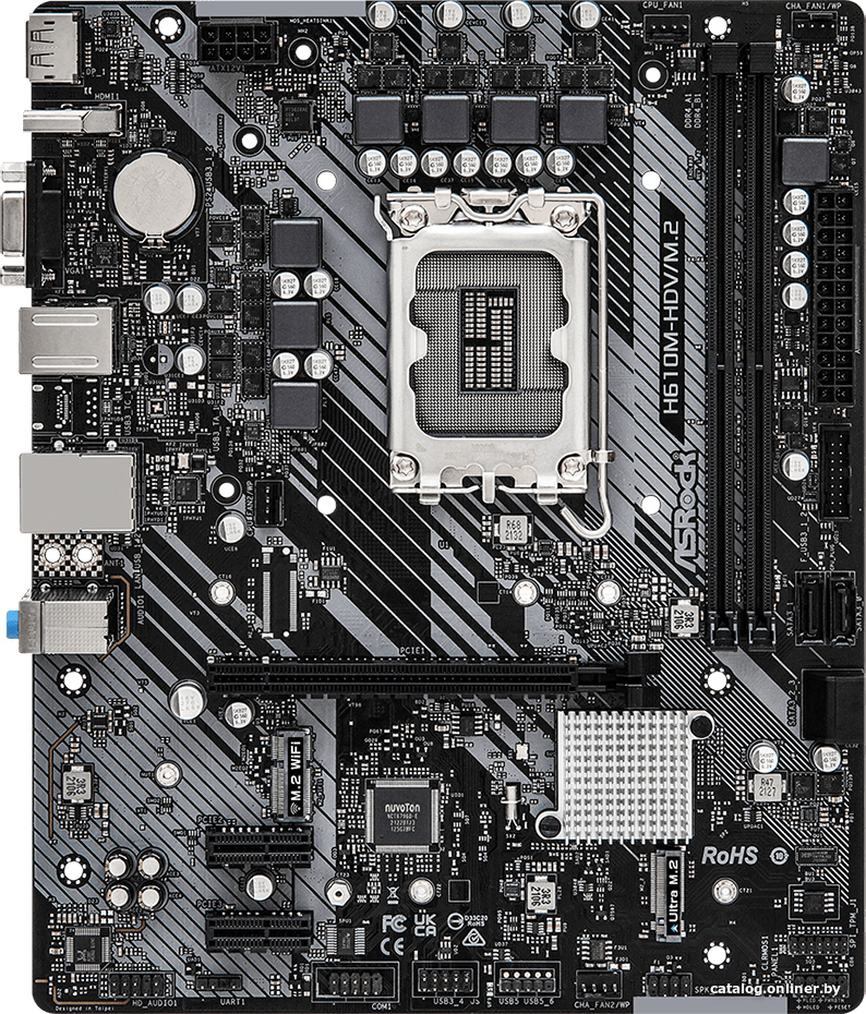 Материнская плата ASRock H610M-HDV/M.2