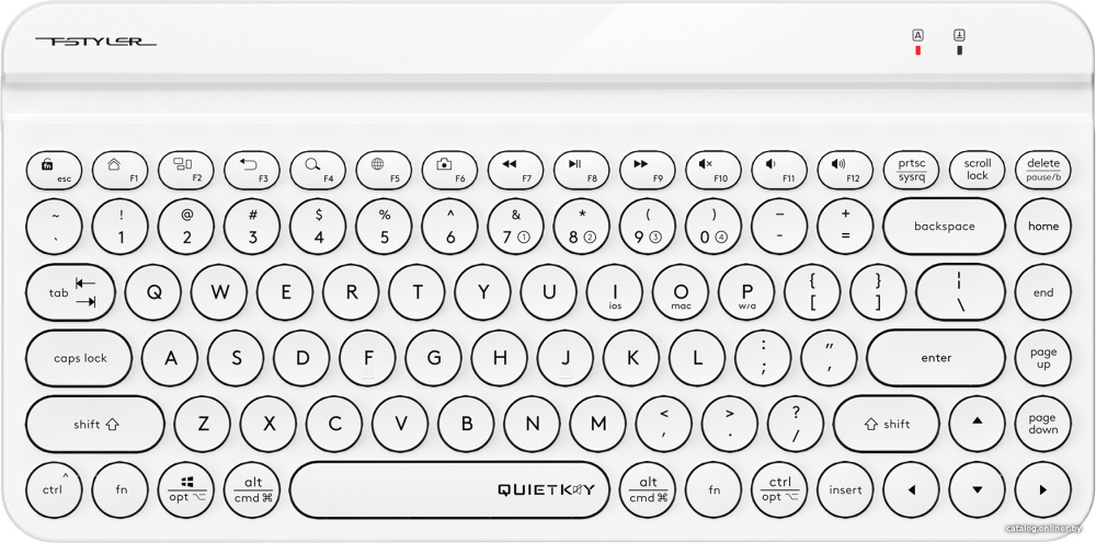 Клавиатура A4Tech Fstyler FBK30 (белый)