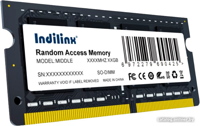 Indilinx 16ГБ DDR5 SODIMM 4800 МГц IND-ID5N48SP16X