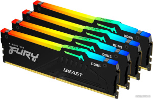 FURY Beast RGB 4x32ГБ DDR5 5200 МГц KF552C40BBAK4-128