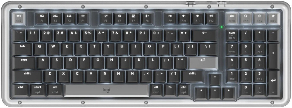 Клавиатура Logitech Alto Keys K98M 920-013040 (графитовый, с гравировкой)