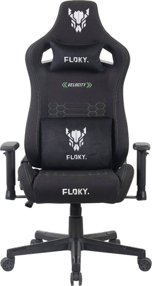 Игровое (геймерское) кресло FLOKY Velocity Black (черный)