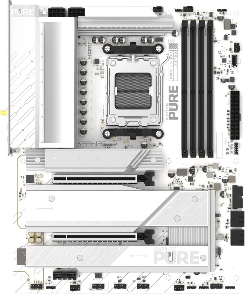 Материнская плата Sapphire Pure X870A WiFi 7