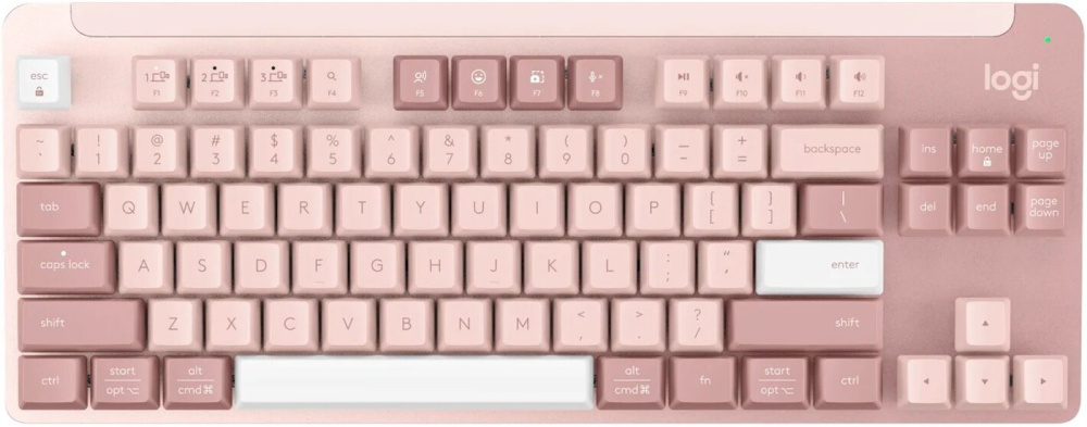 Клавиатура Logitech K855 920-011072 (розовый, с гравировкой)