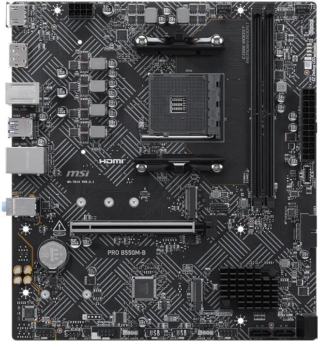 Материнская плата MSI Pro B550M-B