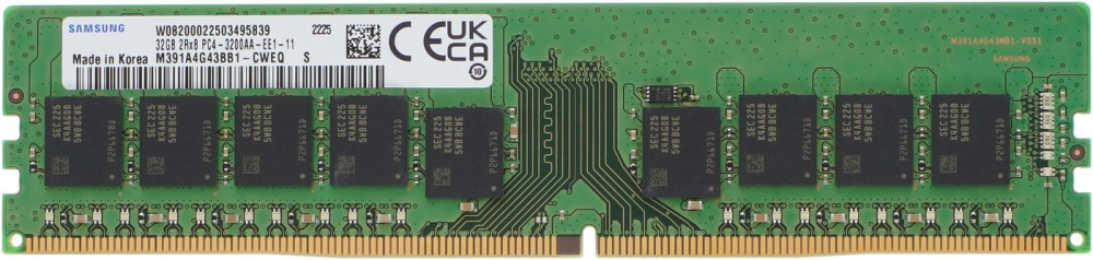 Оперативная память Samsung 32ГБ DDR4 3200 МГц M391A4G43BB1-CWE