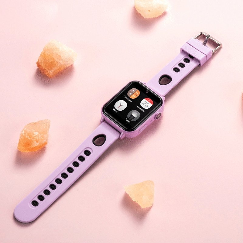 Картинка Детские умные часы XO H120 (сиреневый) от магазина X-core.by Купить детские умные часы xo h120 (сиреневый) в интернет-магазине X-core.by