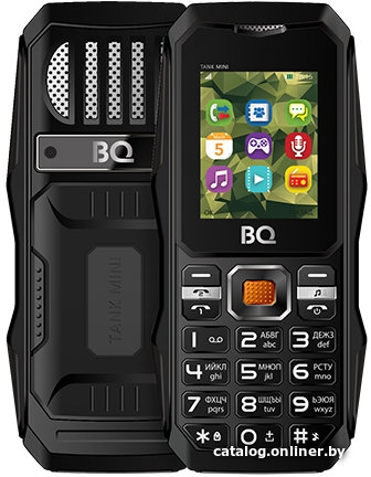 Мобильный телефон BQ-Mobile BQ-1842 Tank mini (черный)
