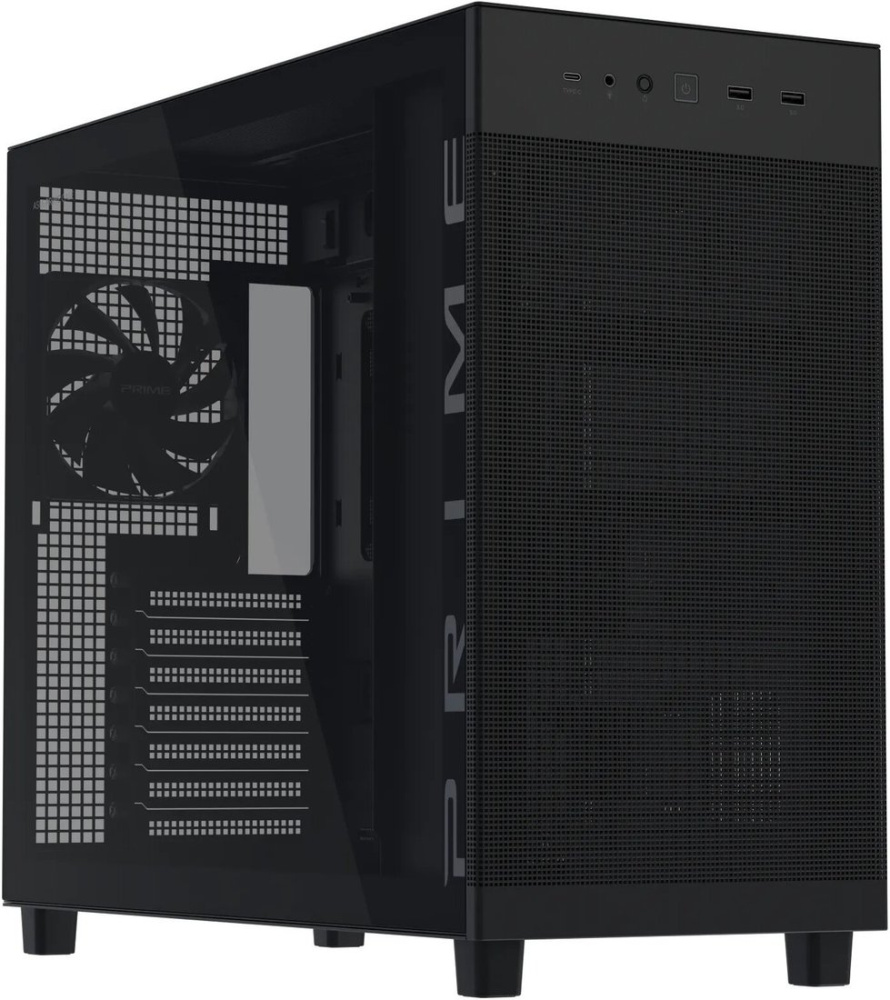 Корпус ASUS Prime AP303 Tempered Glass Panel (черный)