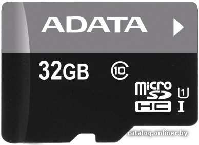Карта памяти A-Data Premier microSDHC UHS-I U1 (10 Class) 32 Gb (AUSDH32GUICL10-RA1)