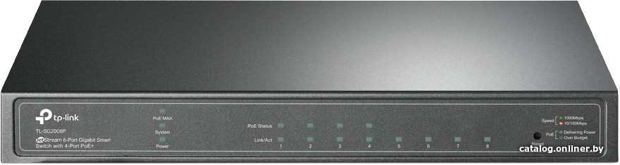 Коммутатор TP-Link TL-SG2008P V1