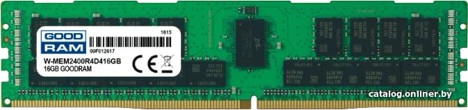 GOODRAM 16GB DDR3 PC3-12800 W-MEM1600R3D416GLV