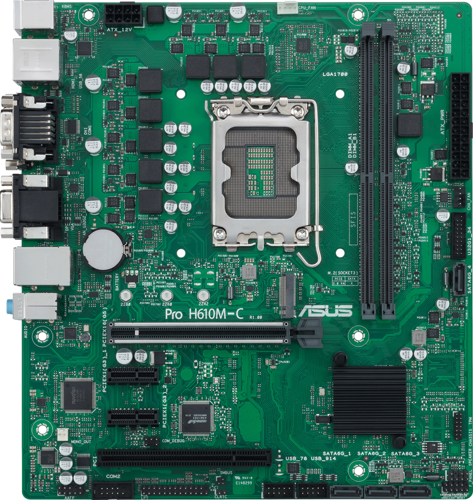Материнская плата ASUS Pro H610M-C-CSM