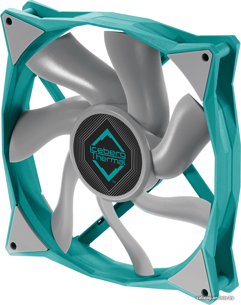 Вентилятор для корпуса Iceberg Thermal IceGALE Xtra 140mm (бирюзовый)