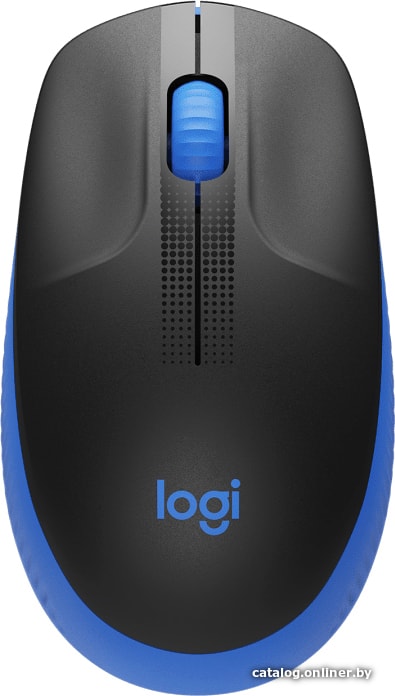 Мышь Logitech M190 (черный/синий)