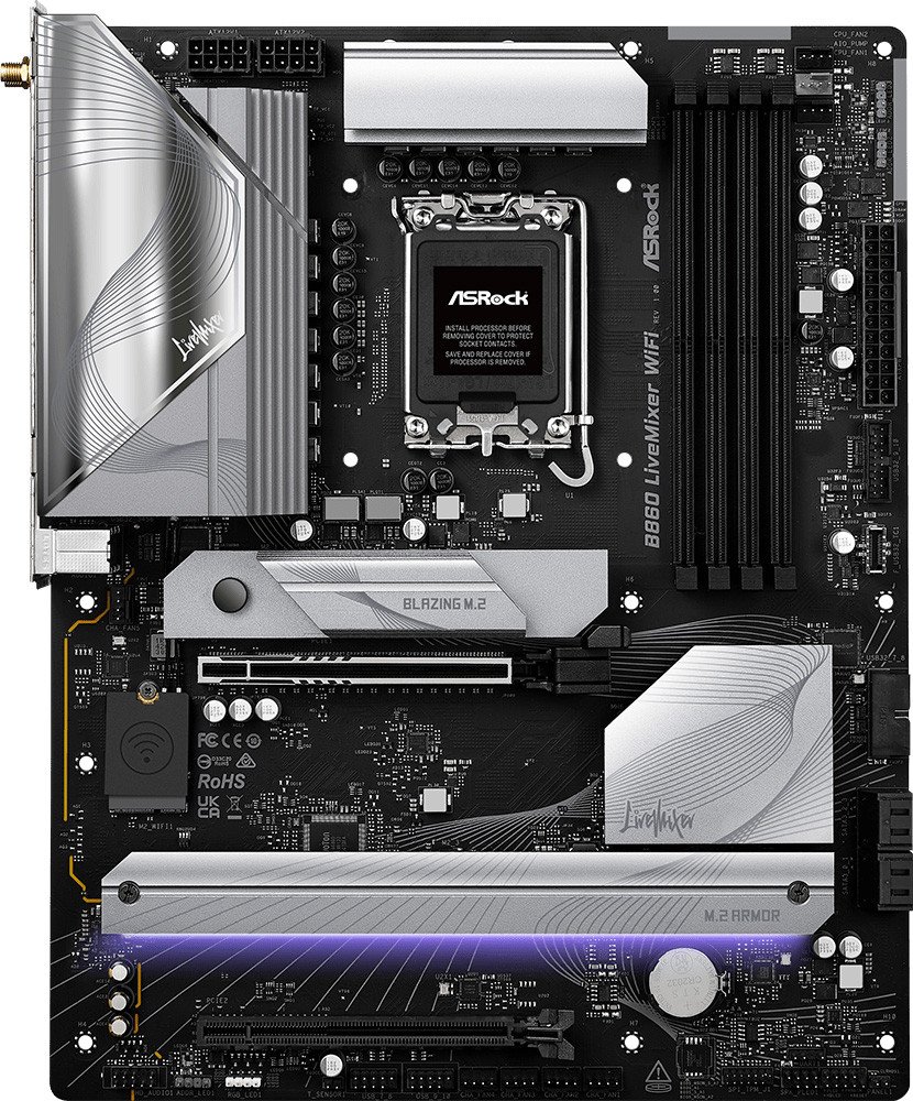 Материнская плата ASRock B860 LiveMixer WiFi